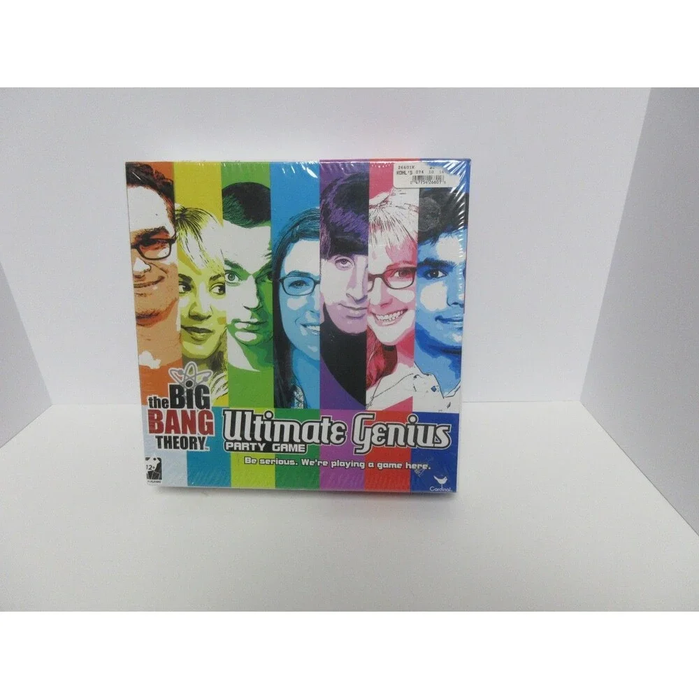 The Big Bang Theory Ultimate Genius Party Game Board Game by Cardinal NEW